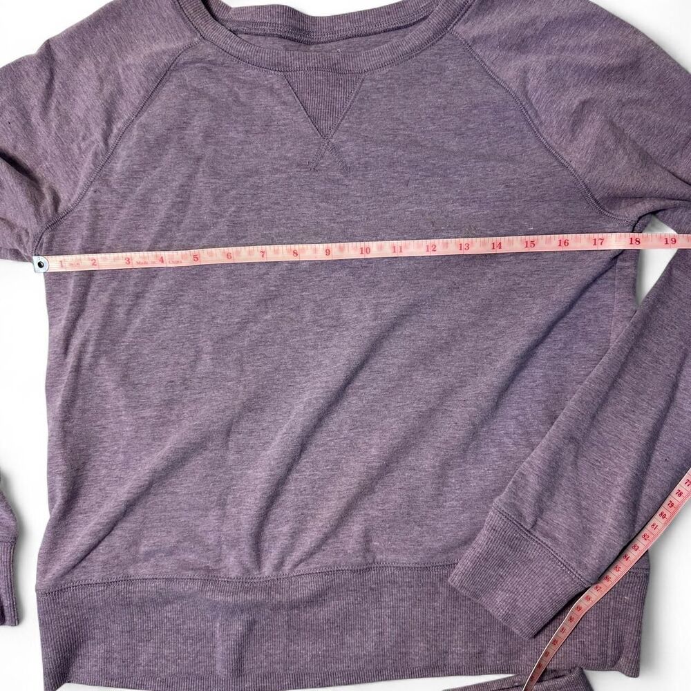 Gap Mauve Sweatshirt and Shorts Two Piece Loungewear Set - Top S Bottom M - Picture 5 of 8